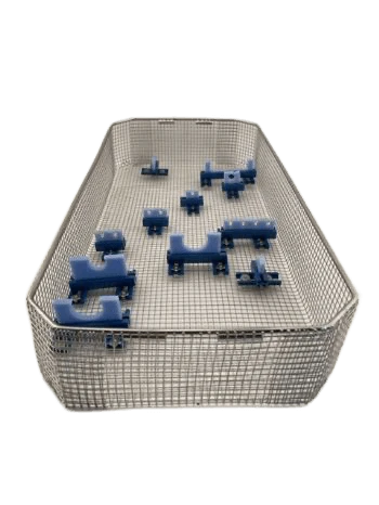 Wire Basket Compatible with Flash Pak (Extra Large Roller Welded)
