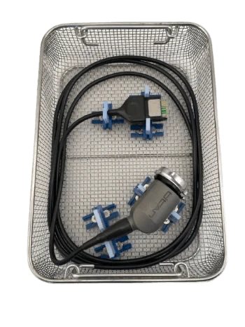 Wire Mesh Camera Tray 13" x 9" x 3.5" With Holders