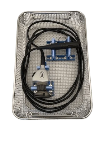 Wire Mesh Camera Tray 13" x 8.5" x 3" With Holders
