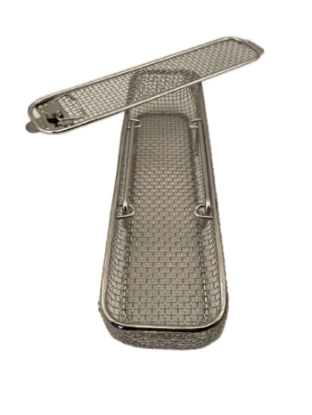 Wire Mesh Sterilization Tray 13'' L x 3.5'' W x 2.35'' H