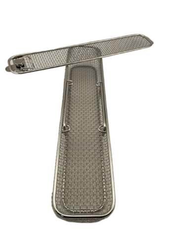 Wire Mesh Sterilization Tray 16'' L x 3.5'' W x 2.35'' H