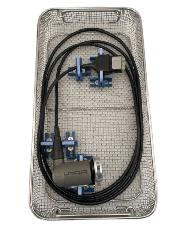 Wire Mesh Camera Tray 6" x 8.5" x 2.75" With Holders