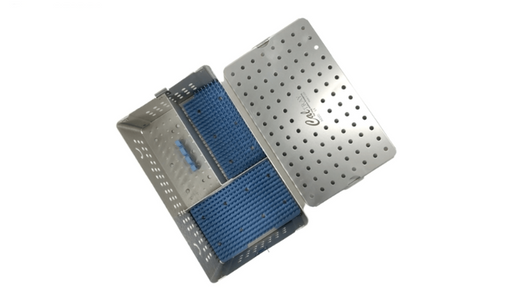 Sterilization Tray Aluminum Large Deep 10" L X 6" W X 3.25" H - CalTray A4300