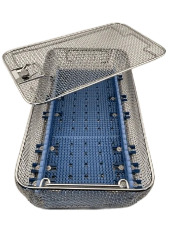 Wire Mesh Rhino Tray With Holdes 16" x 9" x 3.5"