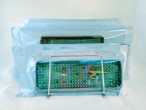 Pouch Sterilization Racks Loop Style Medical Grade Stainless Steel