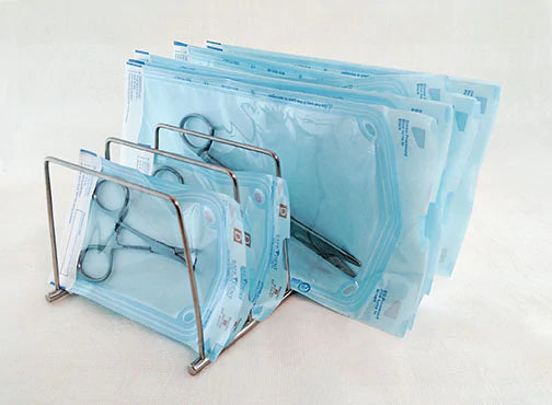 Pouch Sterilization Racks Loop Style Medical Grade Stainless Steel