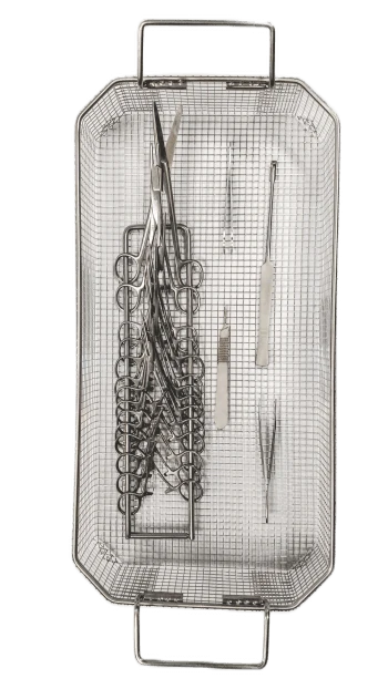 Medium Sterilization Basket Compatible with FlashPak 18'' L x 9'' W x 3'' H